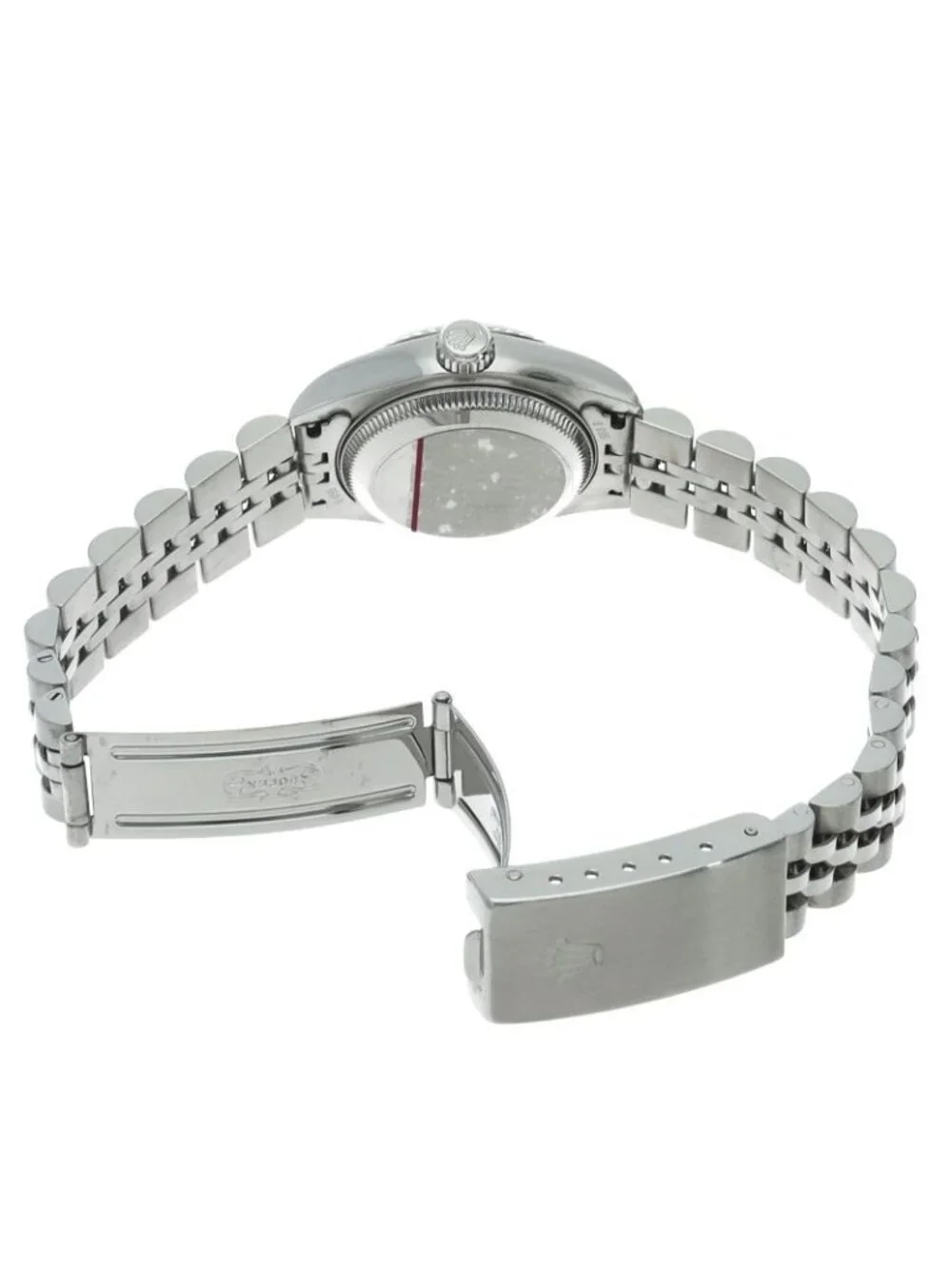 Rolex Datejust Watch Diamond Computer Dial Box 18k White Gold SS